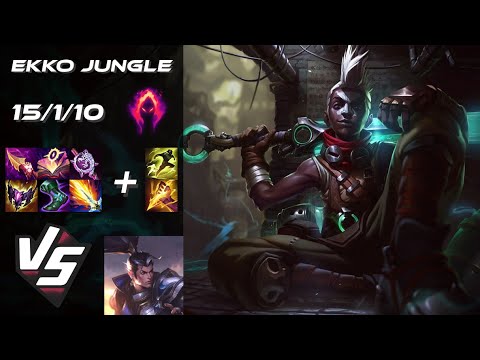 JUNGLE Ekko vs Xin Zhao - NA Challenger Patch 25.19