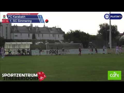 24.09.16 FC Karabakh - 1.Simmeringer SC - Highlight  (2. Halbzeit / 61:22) am 24.09.2016 17:14