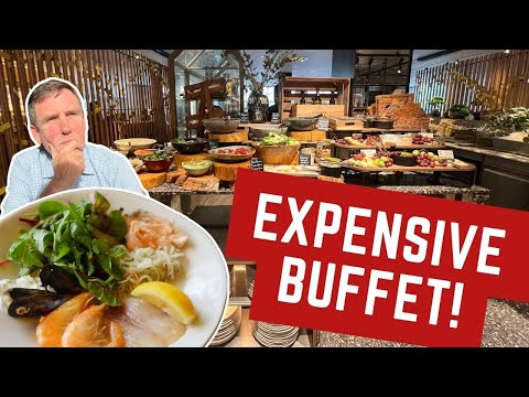 Reviewing an EXPENSIVE £82 LUXURY BUFFET in the UNITED KINGDOM!