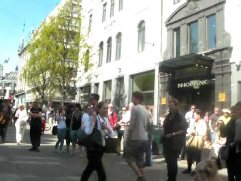 Главная улица в Осло