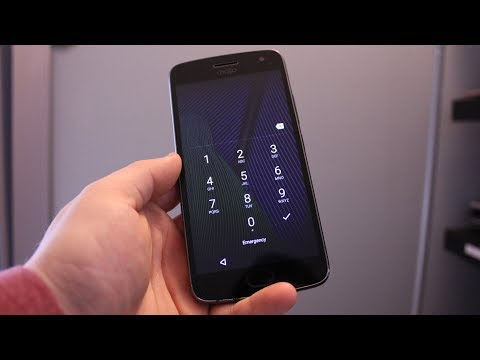 How to RESET forgot password, pattern on Motorola Moto G5 / G5 plus