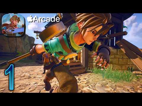 Oceanhorn 3: Legend Of The Shadow Sea Apple Arcade Playthrough - Part 1 - Red Town
