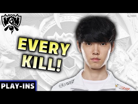 Every Chovy Kill from Worlds Play-Ins | 2021 LoL World Championships