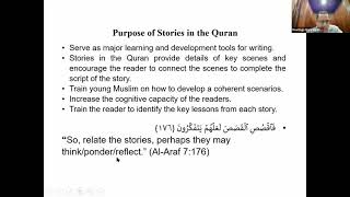 Reflections on Surah Yusuf, Training for Creative Writing