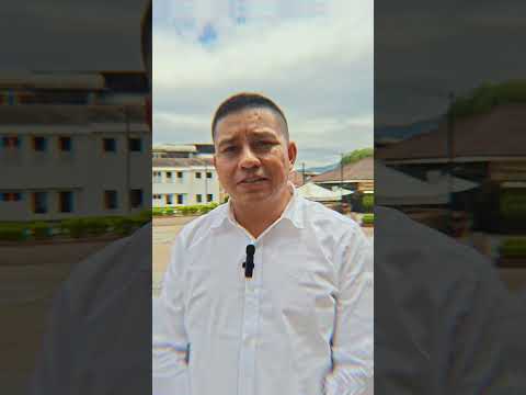 EDUARDO JIMENEZ, alcalde de Santa Rosa Cauca