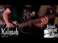 Kalmah - The Trapper shitty guitar cover