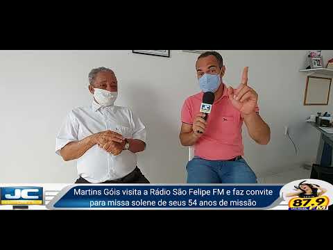 Martins Góis  JC Repórter e a Rádio São Felipe FM, ele faz convite para o dia 30 de outubro...