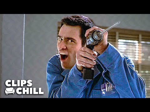 The Moment Steven and the Cable Guy Cross Paths | The Cable Guy (Jim Carrey, Matthew Broderick)