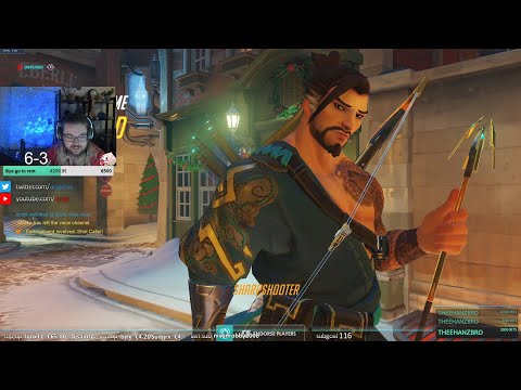 POTG! 50 ELIMS! ARRGE ONE TRICK HANZO GAMEPLAY OVERWACTH SEASON 31