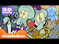 SpongeBob | Meer dan 30 minuten lang de grootste artistieke MISLUKKINGEN van Octo! | Nickelodeon