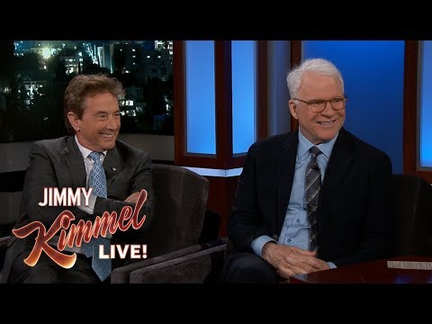 Jimmy Kimmel’s FULL INTERVIEW with Steve Martin & Martin Short