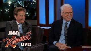 Jimmy Kimmel’s FULL INTERVIEW with Steve Martin & Martin Short