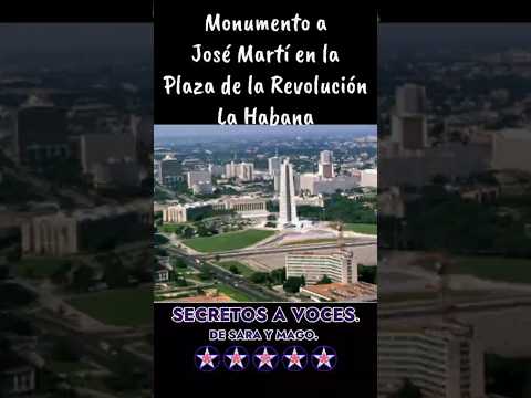 Monumento a José Martí en Plaza de la Revolución de La Habana, Cuba. #documentalescubanos #historia