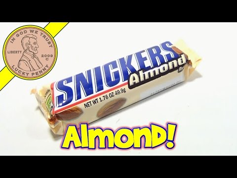 Snickers Almond Bar, Mars - USA Candy Tasting Review