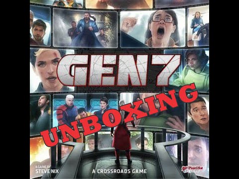 Gen7: A Crossroads Game Unboxing