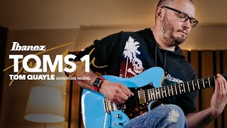 Video thumbnail for Tom Quayle Signature Guitar -TQMS1 | Ibanez by Ibanez Guitar