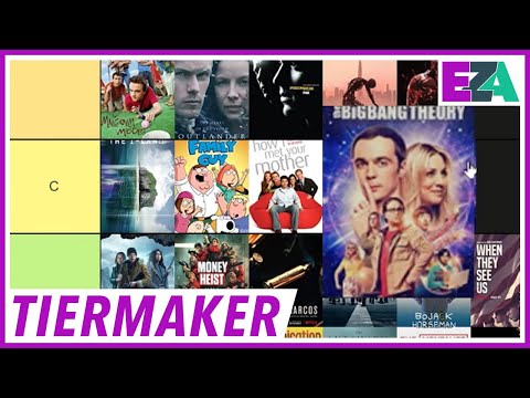 C Isn't Low Enough for Big Bang Theory - Easy Allies Tiermaker - June 2023