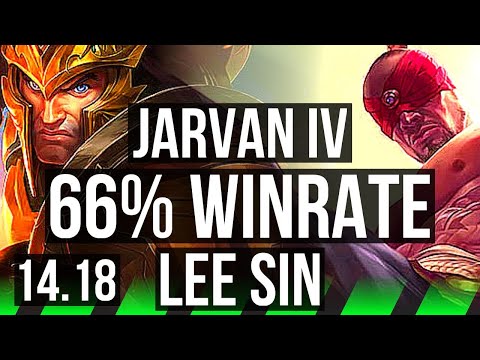 JARVAN IV vs LEE SIN (JGL) | 11/1/16, 66% winrate, Legendary | NA Grandmaster | 14.18