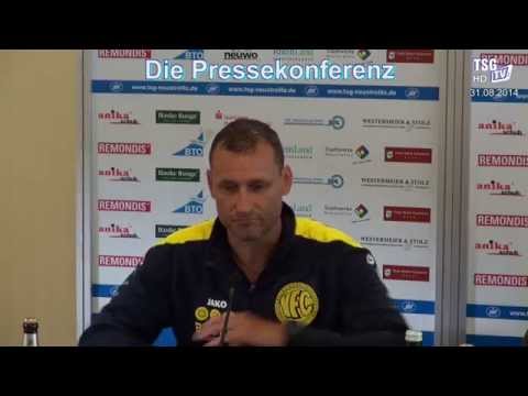 Pressekonferenz 5. Spieltag TSG Neustrelitz - VFC Plauen