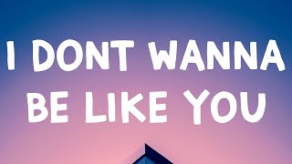 Ruel - I Don’t Wanna Be Like You (Lyrics)