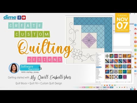 Create Custom Quilting Designs | Software Success -