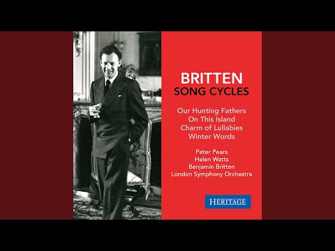 Winter Words, Op. 52: V. The Choirmaster's Burial (or, The Tenor Man's Story)