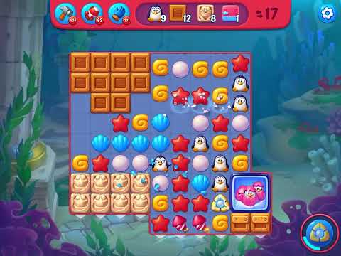 Fishdom Hard level 7885 no boosters フィッシュダム ハード [Friend's]