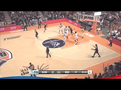 Patrik Auda (15 points) Highlights vs. Gravelines-Dunkerque