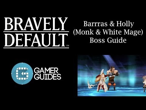 Bravely Default - Holly and Barras Fight