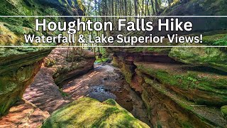 Visual tour of the Echo Dells gorge and the Lake Superior sandstone cliffs. Video documents the trail's proximity to the edge—essential reference for parents. Shows the water flow levels and the view from the final overlook.