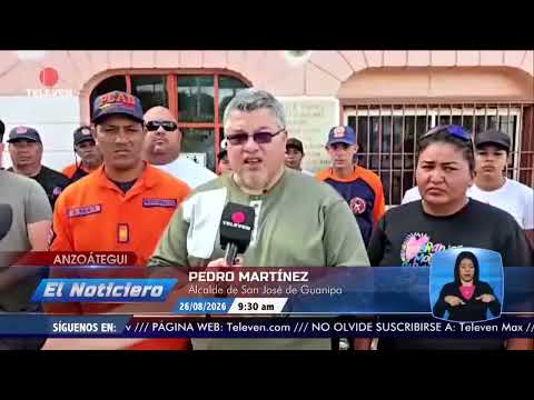 Intenso temporal causó severas afectaciones en Anzoátegui – El Noticiero emisión meridiana 26/08/26