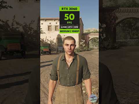 Mafia: The Old Country vs RTX 3060 | Graphics Comparison