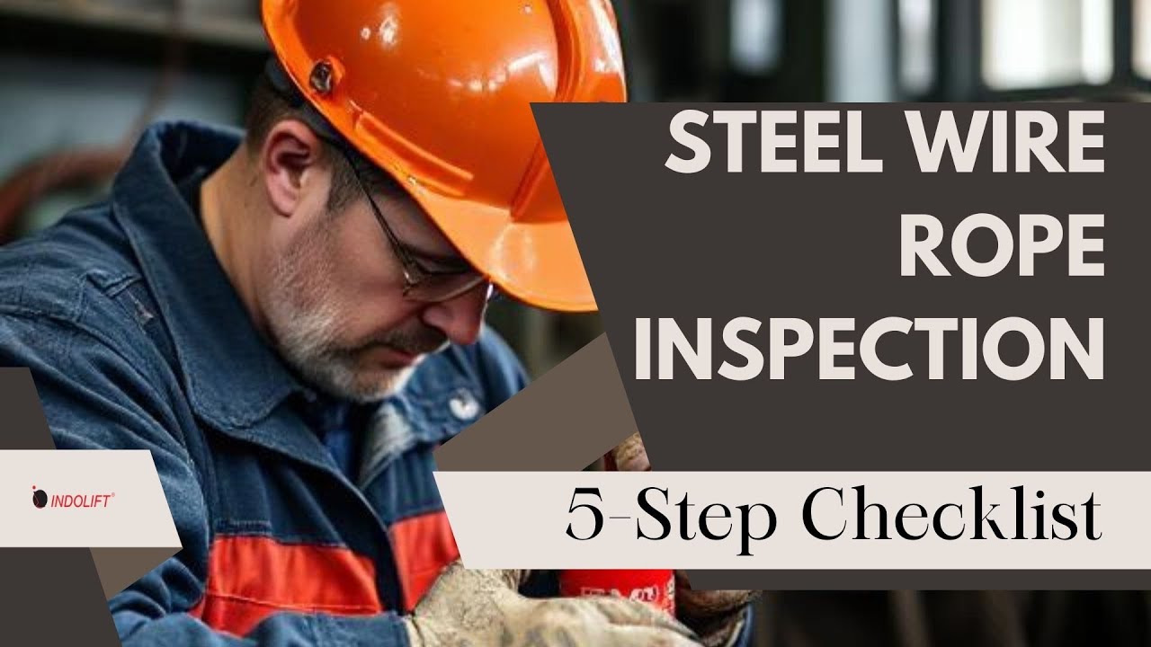 5-Step Checklist – Steel Wire Rope Inspection