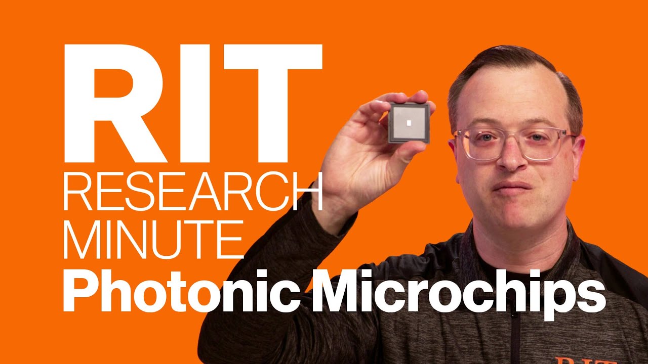 RIT Research Minute: Photonic Microchips video