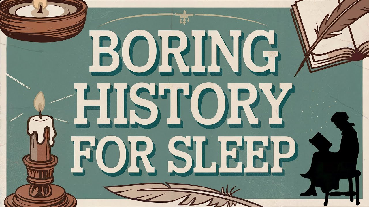 Boring History For Sleep | Gentle Storytelling & Ambient Sounds | (8 HOURS)