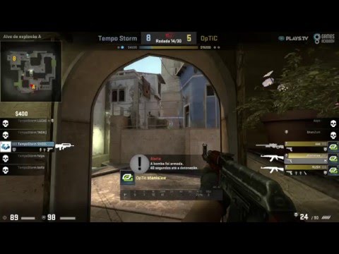 DreamHack Malmö NA Qualifier - Tempo Storm vs. OpTic Gaming (Mapa 2 - Mirage) - Narração PT-BR