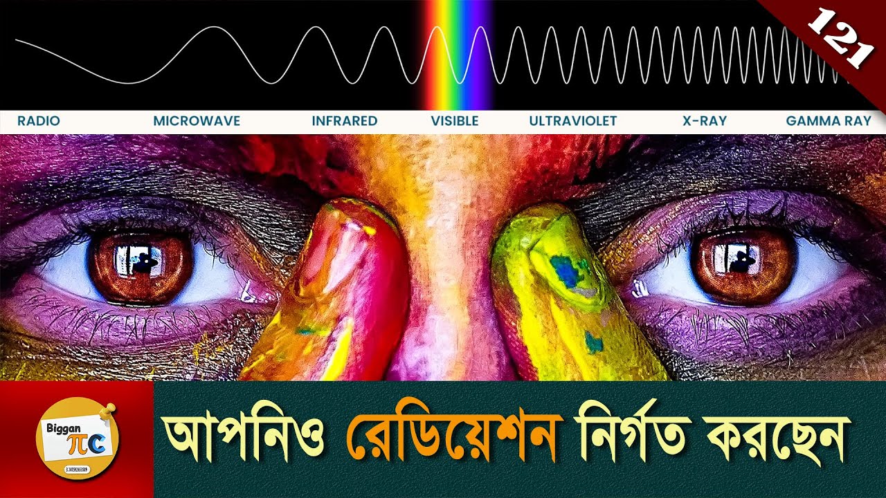ইলেক্ট্রোম্যাগনেটিক ওয়েব Electromagnetic Waves and Radiation explained in Bangla Ep 121