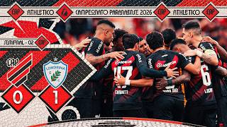 ATHLETICO 0X1 LONDRINA | MELHORES MOMENTOS | CAMPEONATO PARANAENSE 2026