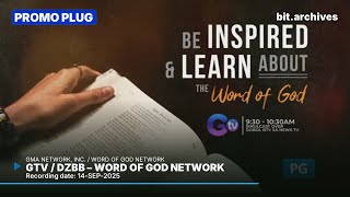 GTV / DZBB - Word of God Network Promo Plug [14-SEP-2025]