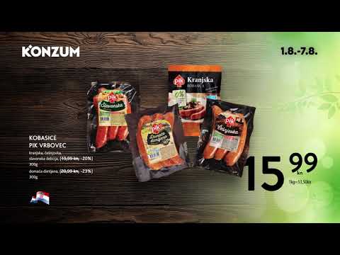 Konzum katalog svježa ponuda 1.8. - 7.8.