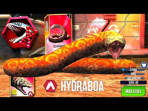 HYDRABOA 🐍The New CENOZOIC SUPER HYBRID | Jurassic World The Game 2025