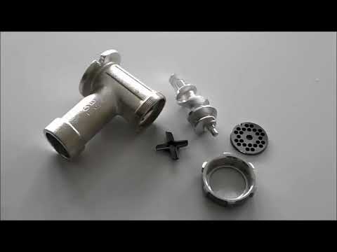 Montaggio tritacarne elettrico  n° 5 Reber