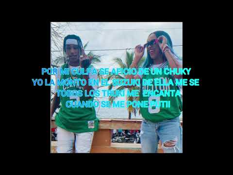 CHUKY REMIX  LETRA ( NINO FREESTYLE X LA PERVERSA X SECRETO X LA INSUPERABLE)
