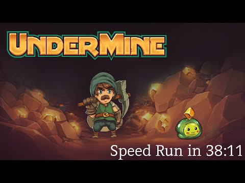 UnderMine Random Seed All Bosses Speedrun In 38:11 (WR)