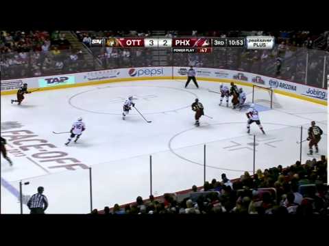 Hilarious Hockey Commentator Overreacts on a save