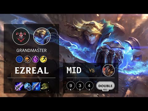 Ezreal Mid vs Twisted Fate - EUW Grandmaster Patch 10.19