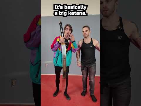 Anime Swords vs REAL Swords from History #sword #history #anime