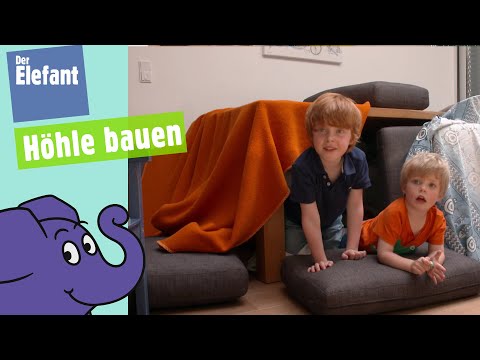 Wie baut man eine Höhle in der Wohnung? | Der Elefant | WDR