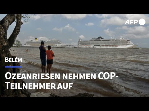 UN-Klimakonferenz: Kreuzfahrtschiffe als Ausweichquartiere | AFP