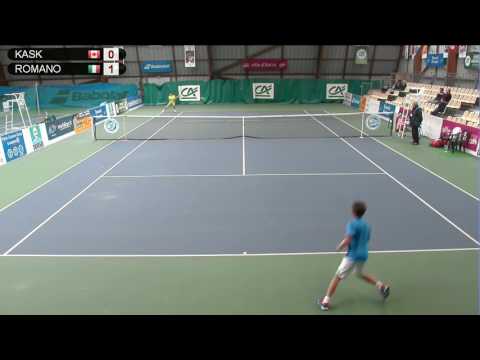 KASK (CAN) VS ROMANO (ITA) - Open Super 12 Auray Tennis - Court 4